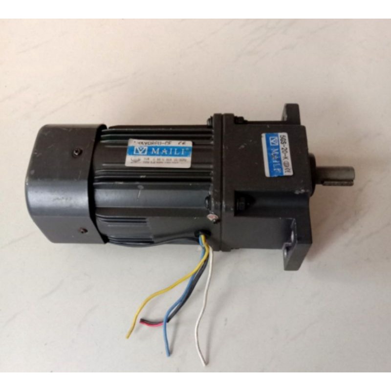 Ac Motor Gearbox 220V 90W Ratio 1 : 20 High Torque