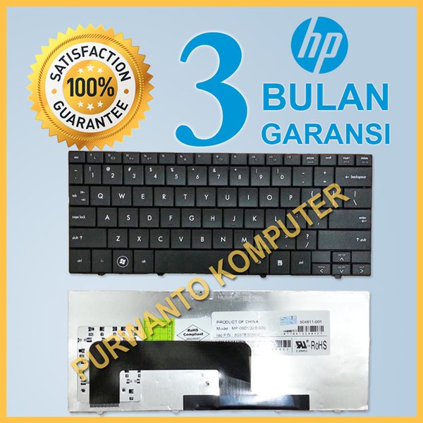 Keyboard Laptop HP Mini 1000 1001TU 1001XX 1002TU 1002XX 1003TU 1004TU 1005TU 1006TU 1007TU 1008TU 1