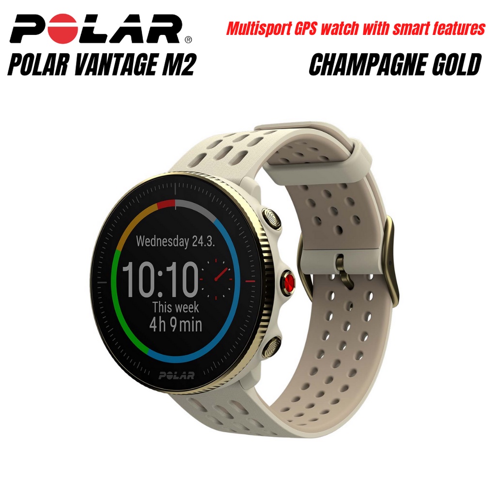 Polar VANTAGE M2  Running Multisport GPS Smartwatch with Heart Rate