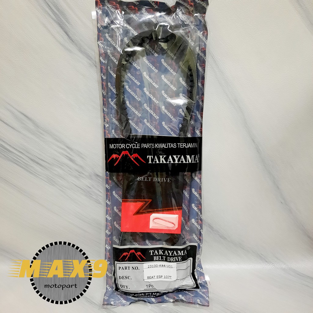 VanBelt V-Belt V belt Beat Pop Beat Esp Beat Street Vario 110 Esp  K44