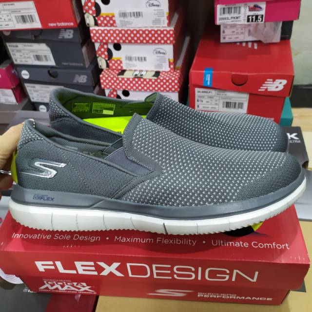 Skechers Men Go Flex 2 Maneuver Charcoal 54017