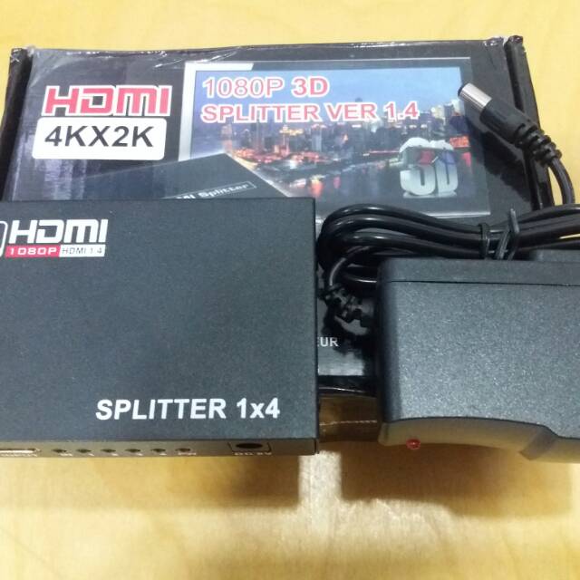 Hdmi splitter 4 port