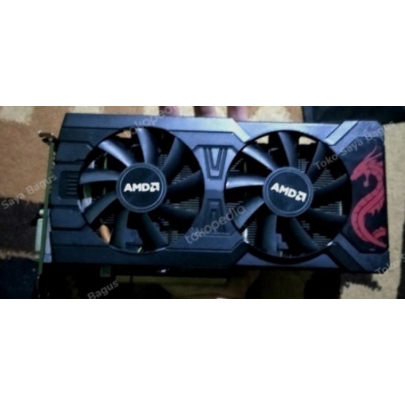 VGA AMD PowerColor Red Dragon RX 570 4GB