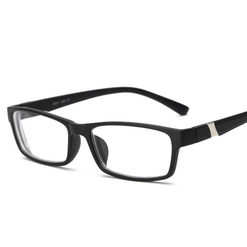 【0-500°Kacamata Myopia Anti Radiasi Dengan Power Frame 100 Untuk Pria / Wanita°150°200°250°300°350°400°