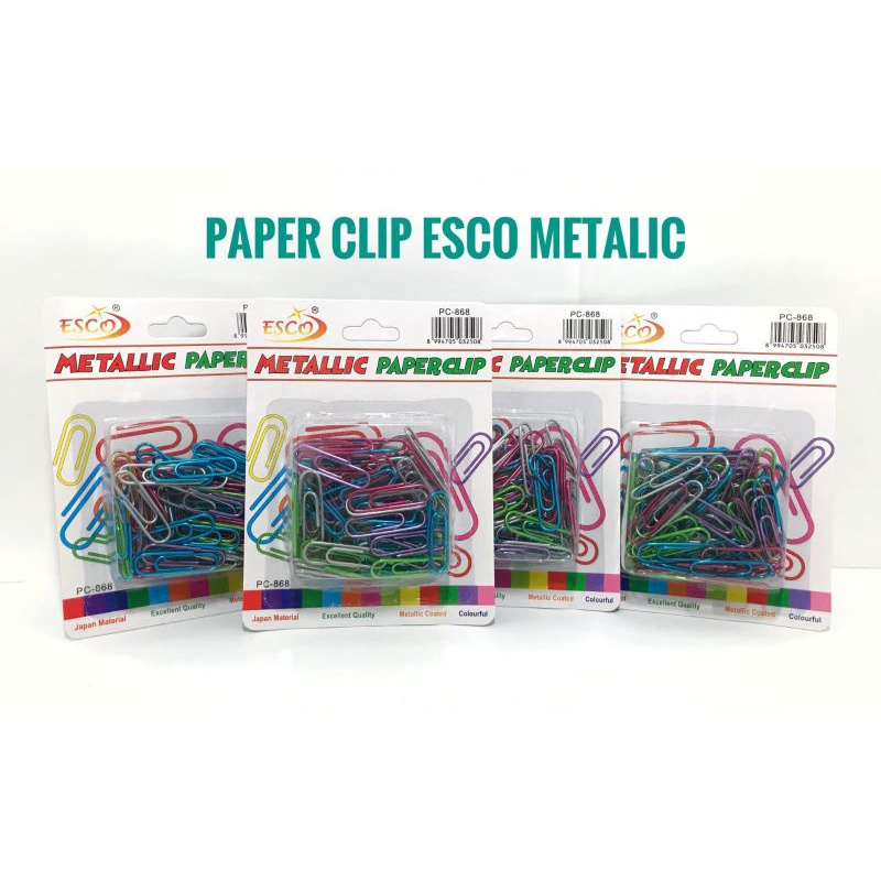 

Paper Clip Esco Metalik