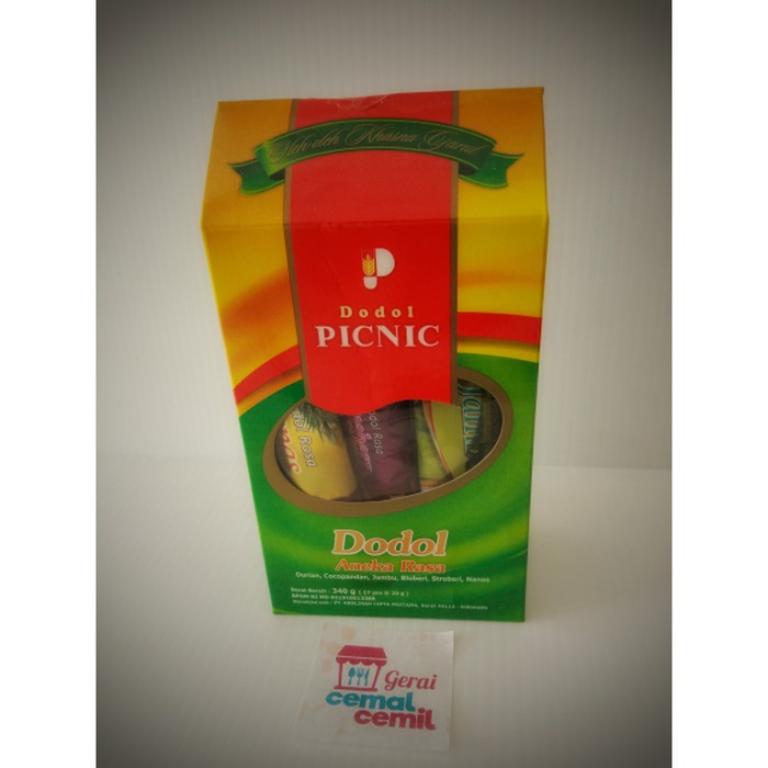 

DODOL PICNIC paket aneka rasa lengkap - BUAH