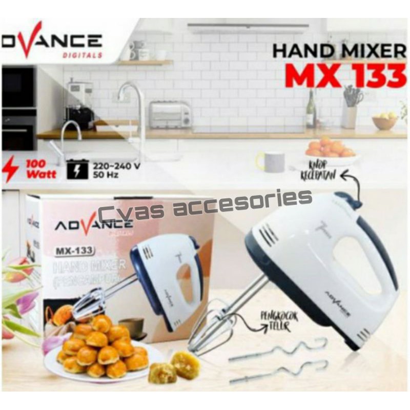 Promo!!! Hand Mixer / Pengaduk ADVANCE MX 133