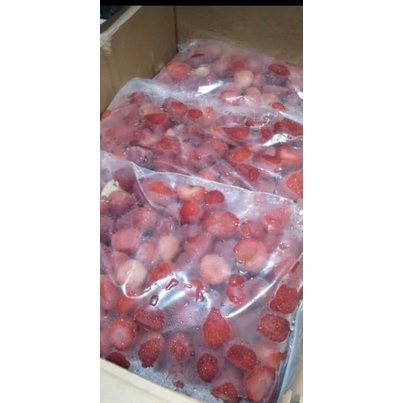 

strawberry frozen 1kg#strawberry#buahbuahan#