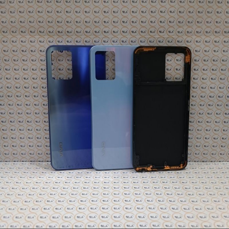 BACKDOOR+BEZZEL BAZZEL FULLSET KESING CASING HOUSING VIVO Y33S Y33T ORIGINAL