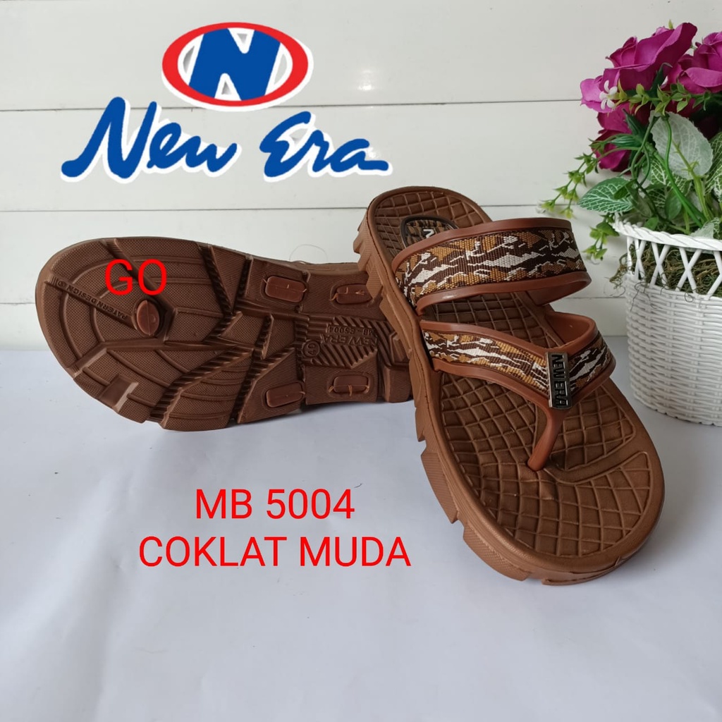 sogo NEW ERA MB E 5004 Sandal Jepit Pria Selop Kekinian Terbaru Sendal Karet Pria Casual Keren Terbaru