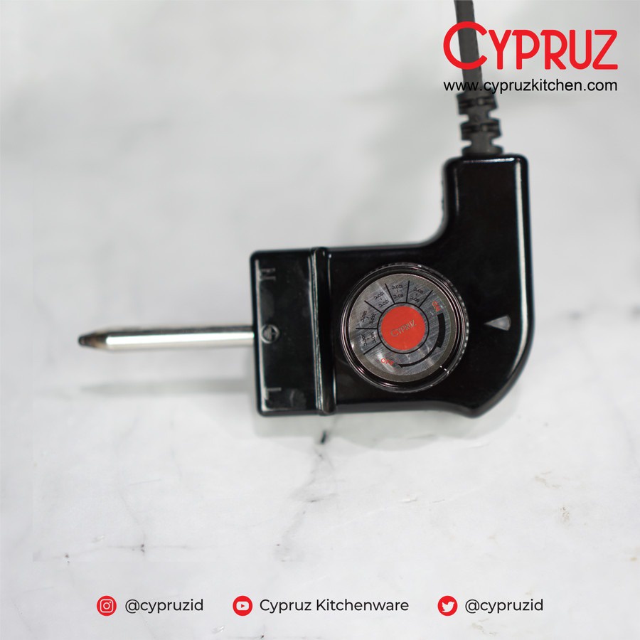 Cypruz Multicooker + Steamer / Wajan Marble Listrik + Kukusan KL-0911