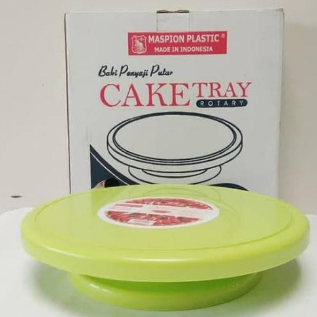 cake tray putar alat putar kue penghias kue