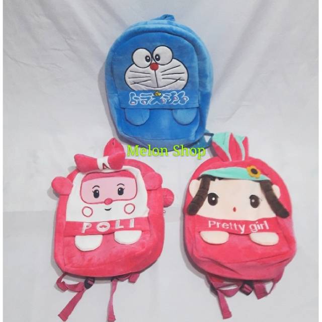 Tas Boneka Anak Ransel XL Import Tebal TK-SD