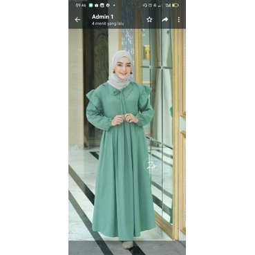 Gamis zara dan camilla by zr itycrepe dress polos realpict simple terbaru wanita muslim busui