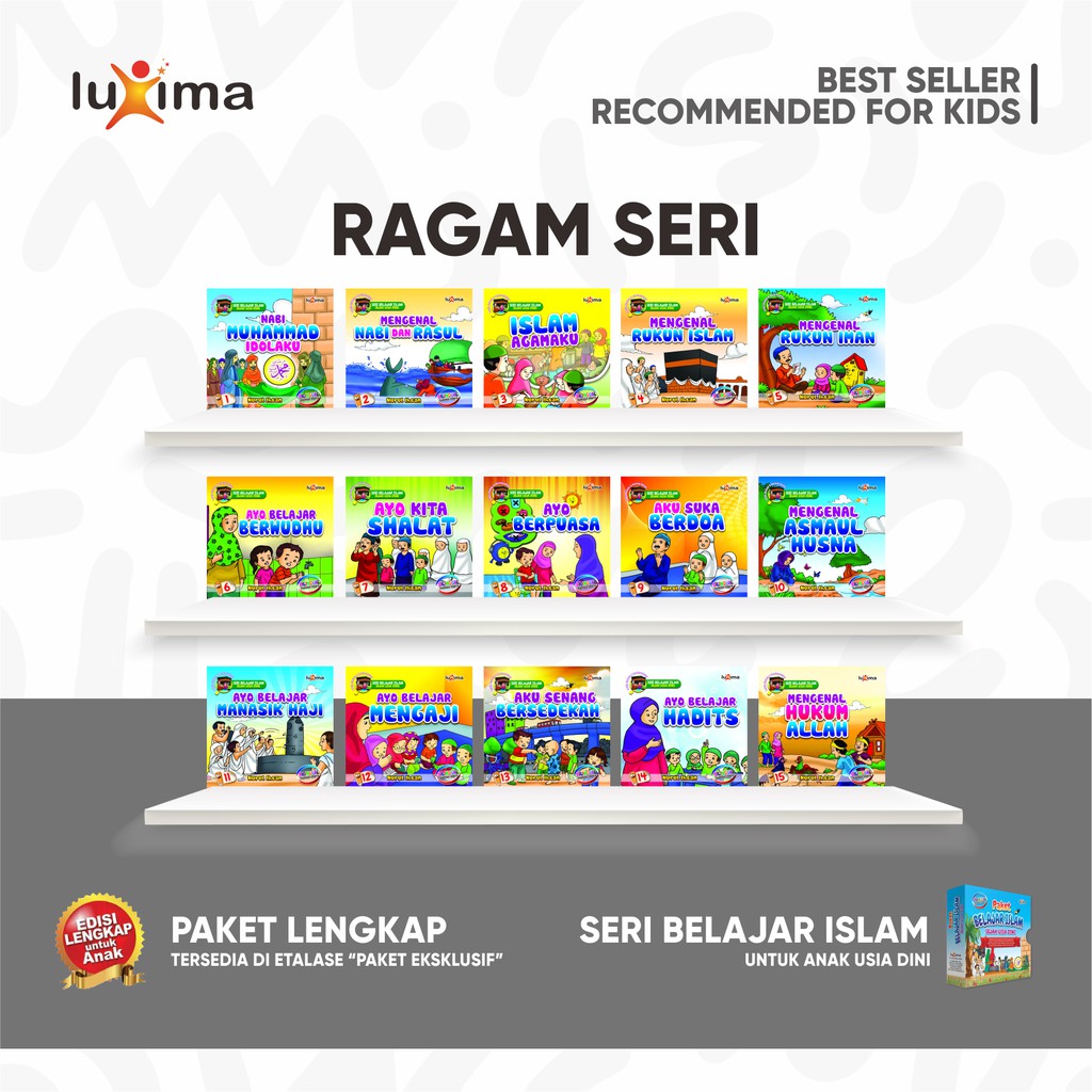 Buku Ayo Belajar Berwudhu - Bacaan Anak Bilingual - Seri Belajar Islam