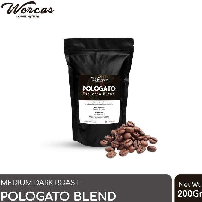 

Promo Awal tahun WORCAS Kopi Pologato Espresso Blend 200 Gram Promo Awal tahun