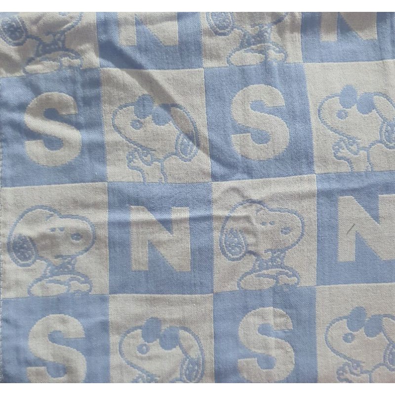 semilut bayi / handuk bayi / selimut dan handuk bayi serba guna kuma kuma / selimut motif snoopy