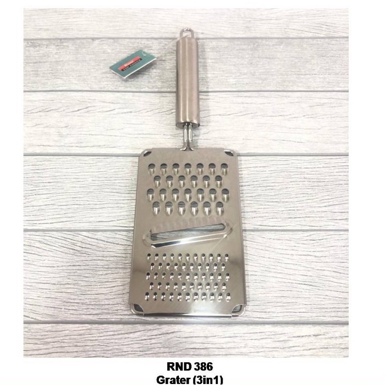 Parutan Dapur Jahe Bawang Wasabi Keju Sayuran Grater 3in1 Reno RND-386
