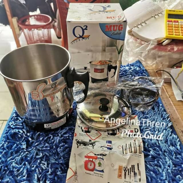 Jual Mug Listrik Jumbo Cm Stainless Steel Q Teko Listrik Stainless