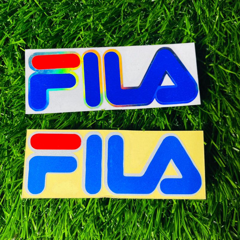 Sticker FILA cuting sticker 1pcs variasi motor bahan tumpuk