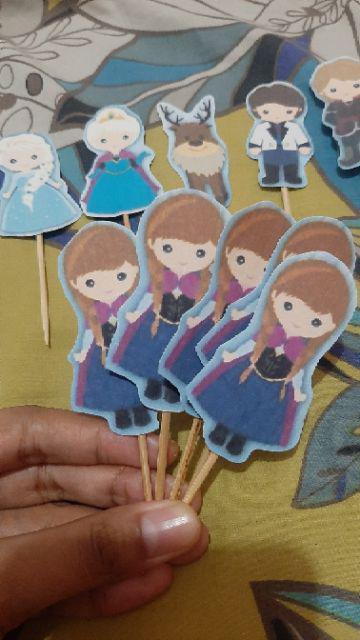 Cake Topper Hiasan Kue Princess Lol Frozen Unicorn Little Pony Avengers Doraemon Hello Kitty