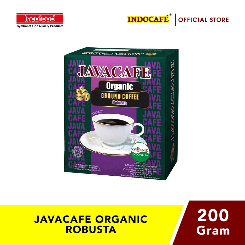 JAVACAFE Organic - Robusta (200g)