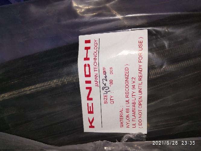 Kenichi Cable Ties (kabel Ties) 4,8 X 200 / 4.8 X 200 20cm