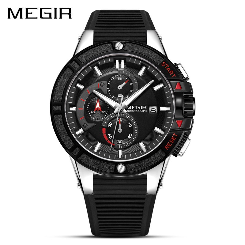 MEGIR 2095 Jam Tangan Pria Analog Chronograph WATCHKITE WKOS