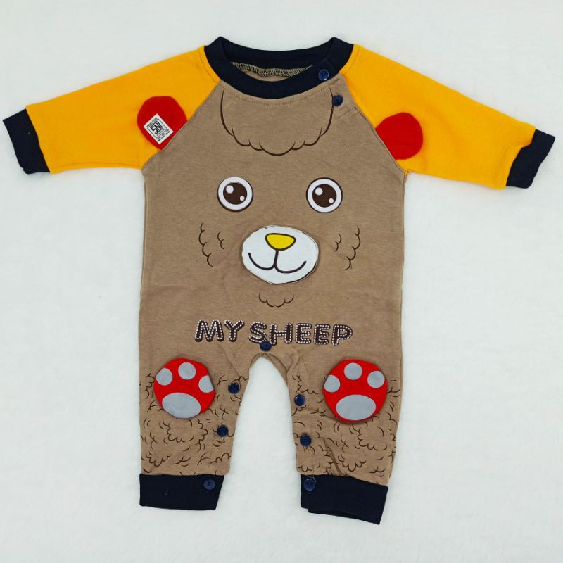 [Ss-2007] Jumper Bayi 0-9bulan, Pakaian Bayi, Baju Bayi Lucu, Jumsuit Bayi, Baju Bayi SNI