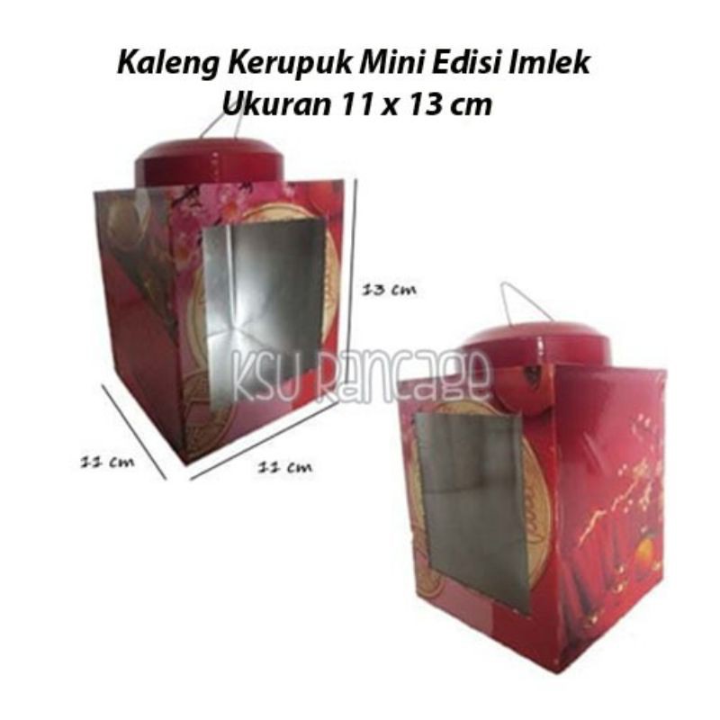 

Kaleng Kerupuk Mini Edisi Imlek Ukuran 11 x 13 cm