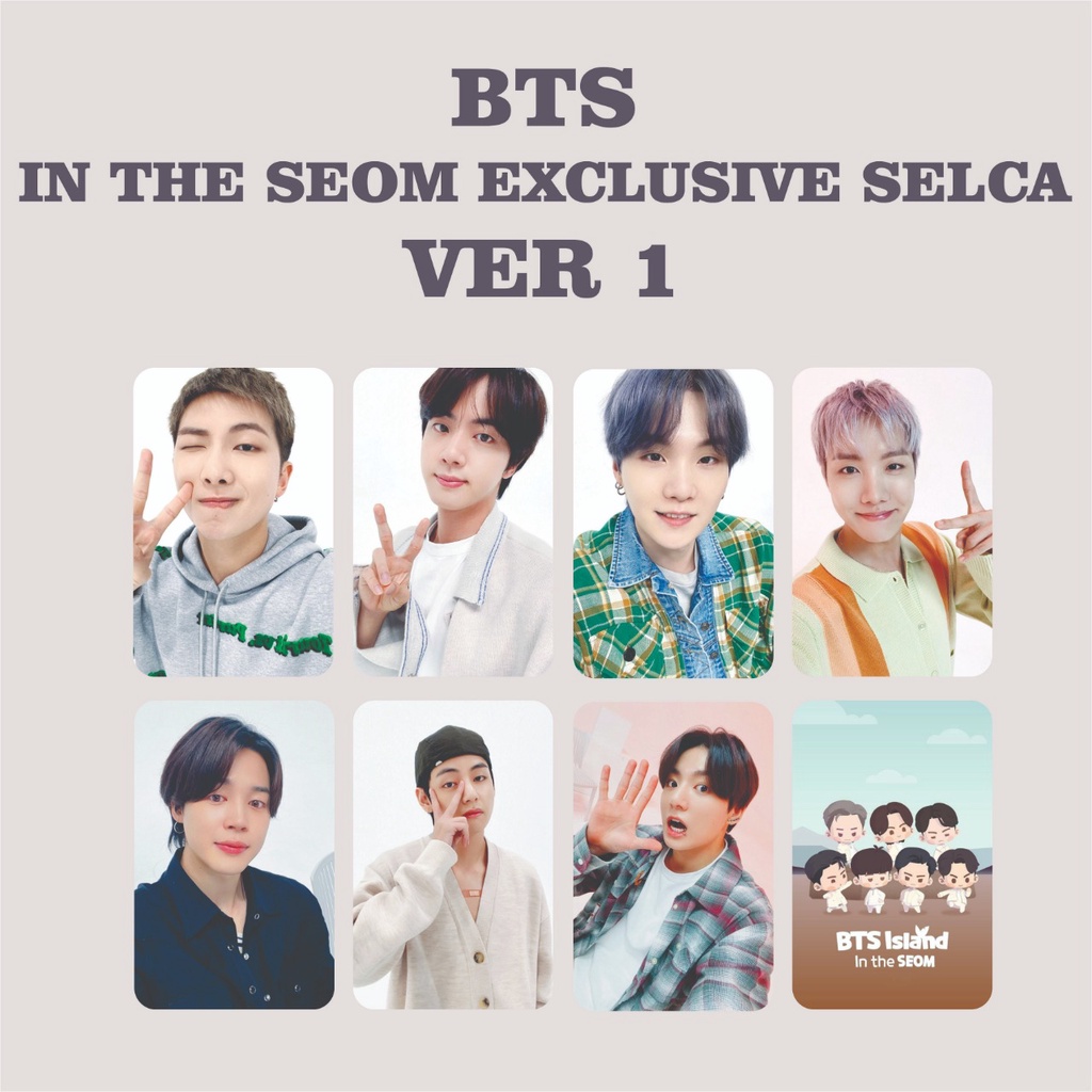 PHOTOCARD BTS IN THE SEOM EXCLUSIVE PHOTOCARD