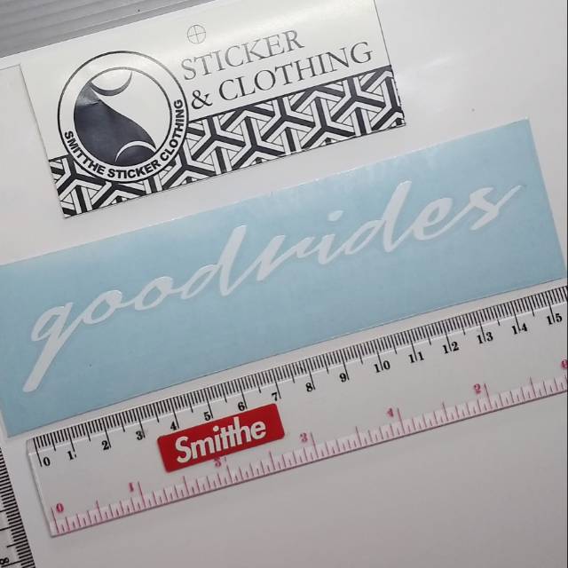 Stiker goodrides Cutting Sticker untuk aksesoris Mobil Motor Sepeda