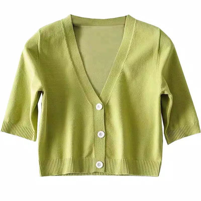 cardigan rajut crop oendek wanita terbaru/crop top