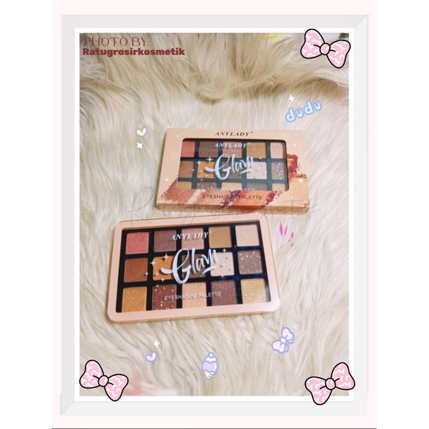 [ECER]EYESHADOW PALETTE SWEET HEART/LOVE/GLAM ANYLADY NO.771/771B/771C/PEACH 797