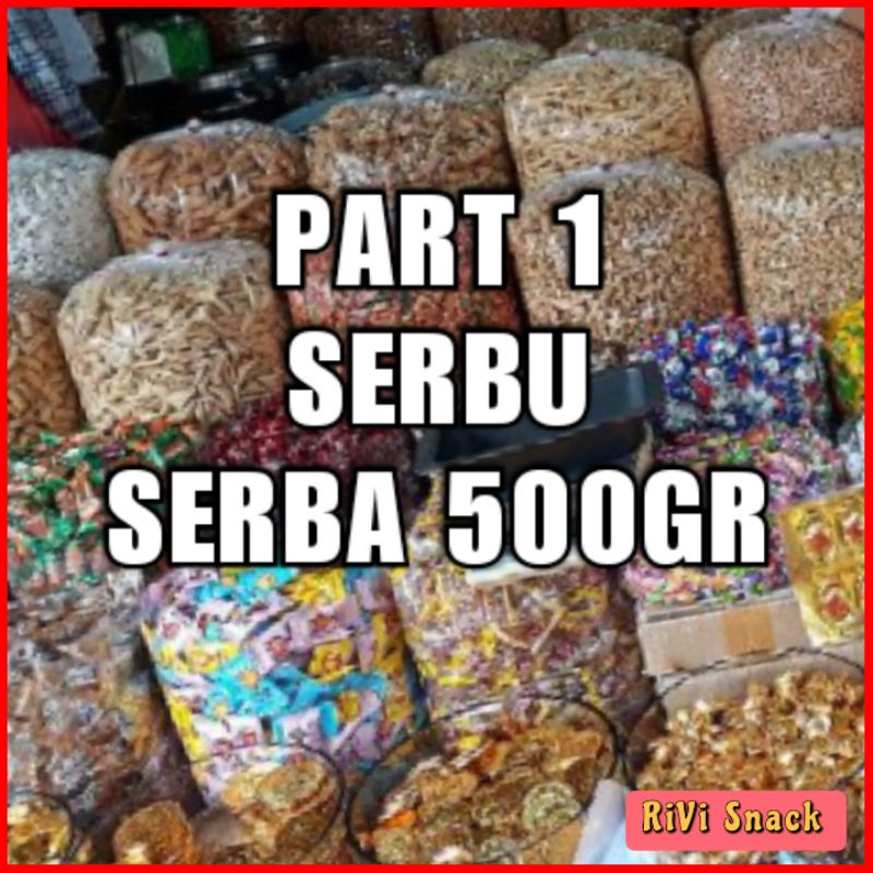 [PROMO] SERBA 500gram SNACK JAJANAN MURAH KILOAN / CEMILAN JADUL