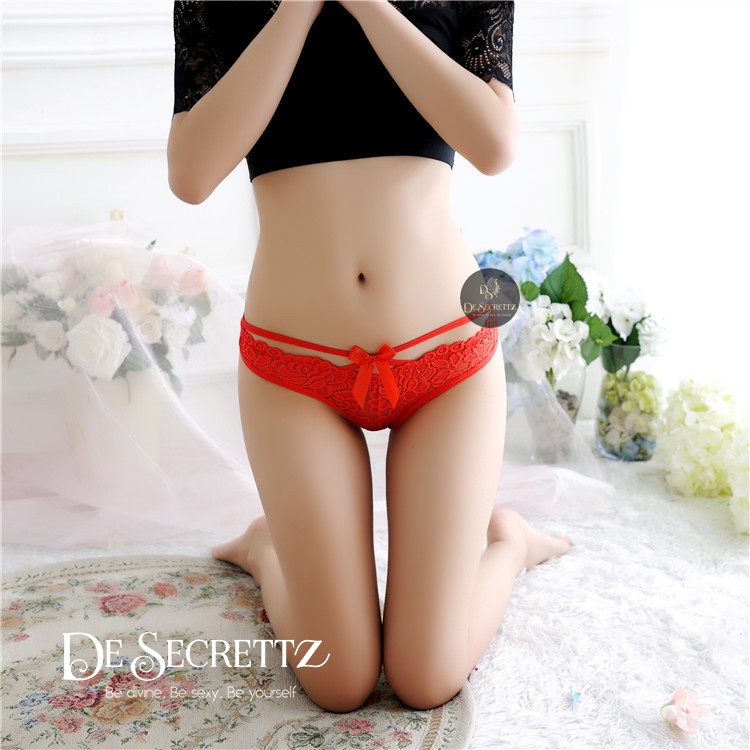 DeSecrettz PANTIES #036 Celana Dalam Wanita Sexy Bahan Spandek, Soft Lace Adem Di Kulit, Celana Dalam Bikini, CD Sexy