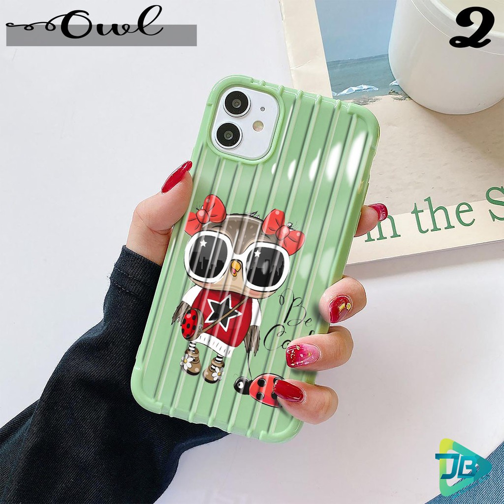 Softcase OWL Oppo A3s A1k A5 A9 2020 A7 F9 A5s A31 A52 A92 A37 A53 A83 F1s F11 Pro Reno 2 2z JB2976