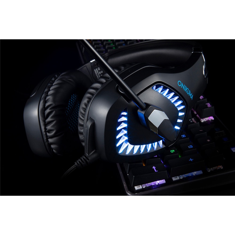 Gaming Headset Super Bass LED with Microphone - K1B Pro