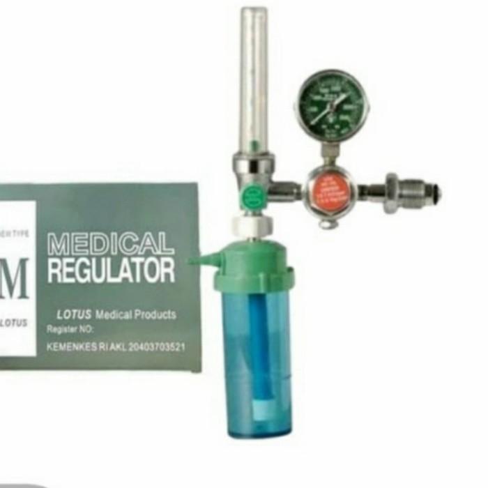 Regulator Regulator Oksigen Lotus/ Regulator Tabung Oksigen O2/ Regulator Lotus