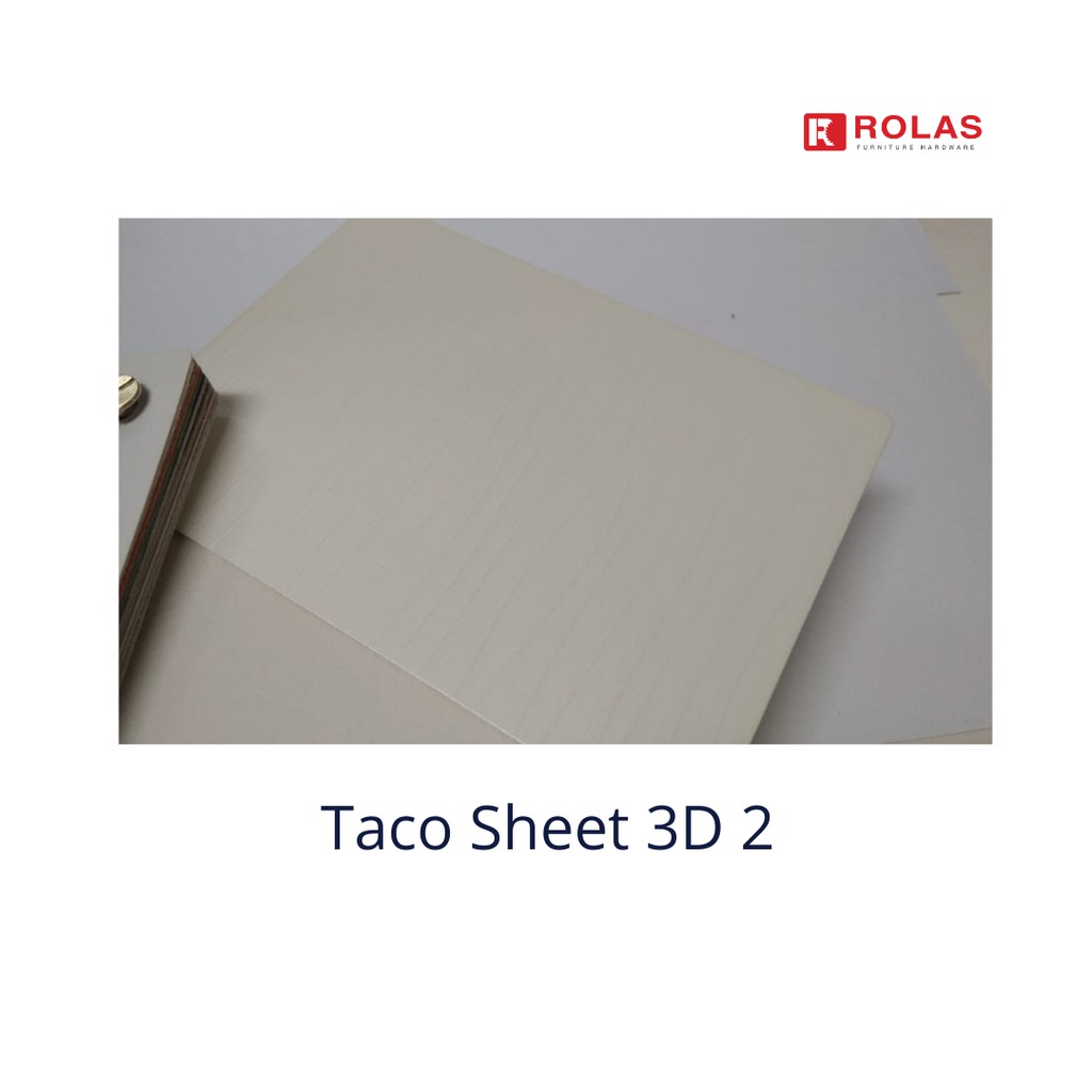 Taco Sheet 3D2 /TACOSHEET SERAT KAYU / Pelapis Mebel / Kitchecn Set