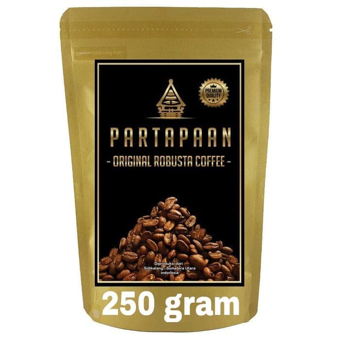 

kopi robusta asli partapaan 250gram