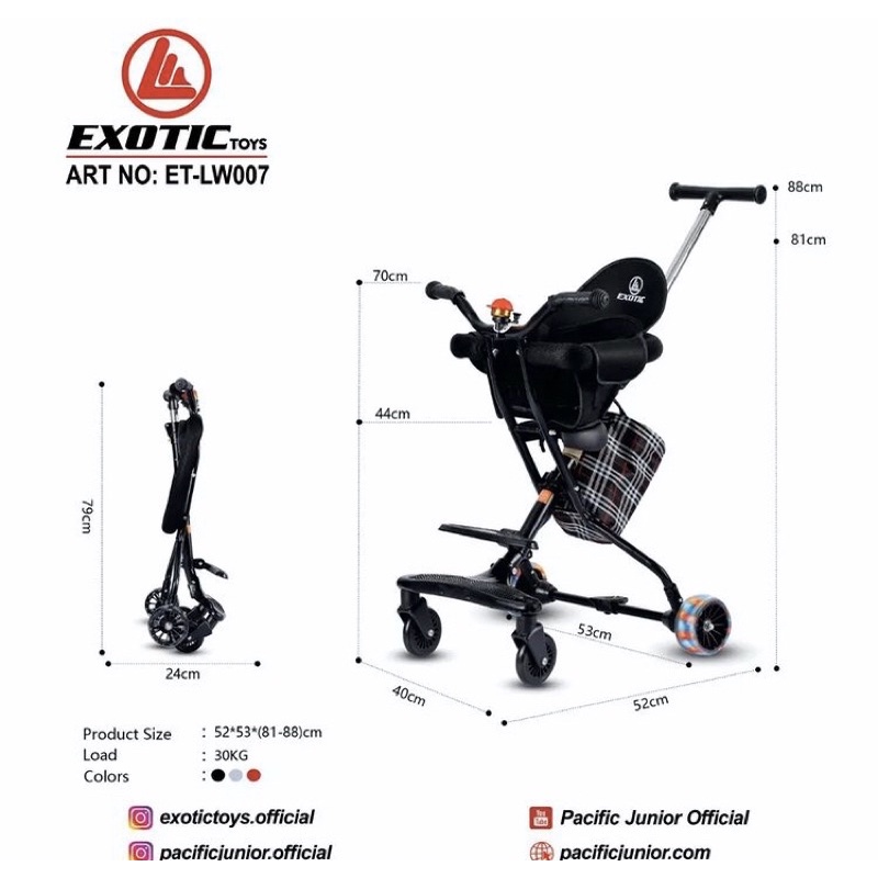 Exotic Stroller ET-LW007