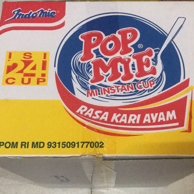 

Pop Mie Kari Ayam 75g / Dus