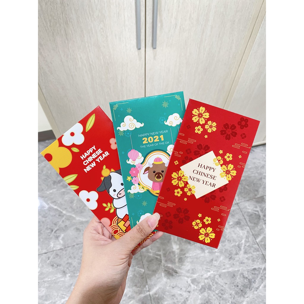 

Amplop Imlek / Angpao Imlek Sincia / Angpao Motif 2021 / Imlek Hongbao