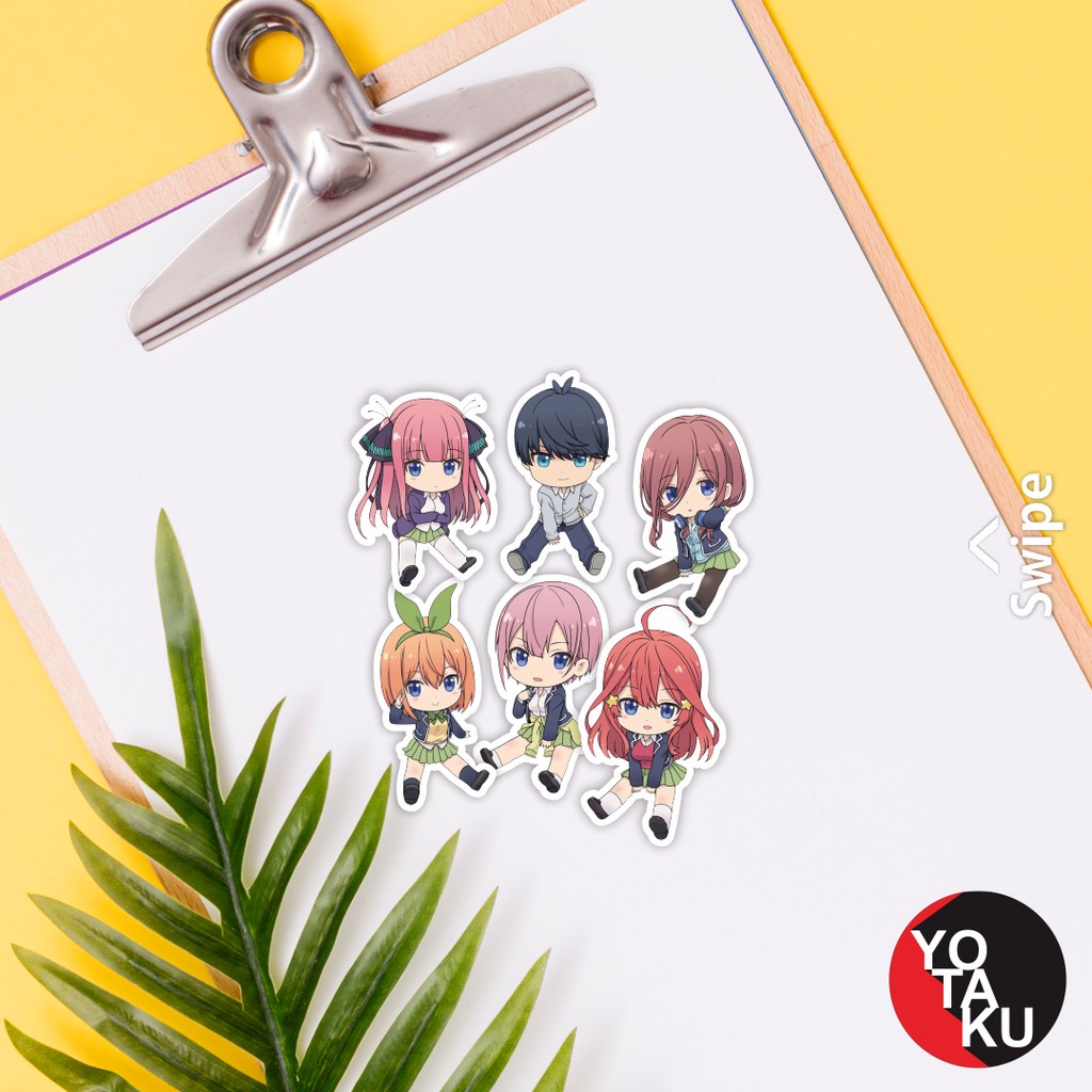 

Stiker Sticker Anime Gotoubun SA172