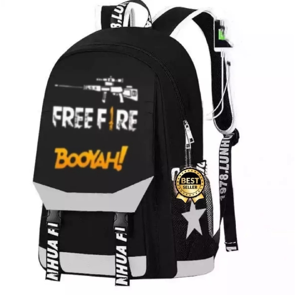 Ransel Multifungsi untuk Remaja Laki-laki Perempuan Tas Sekolah  SD/SMP/SMA Ransel Karakter Anime 3D