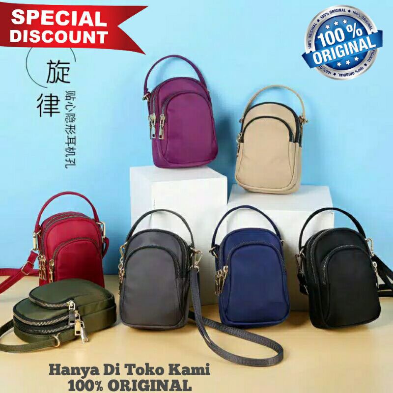 Original Tas Wanita Import Jinjing Selempang CHIBAO Mini Anti Air Kualitas High Quality Impor SUPER