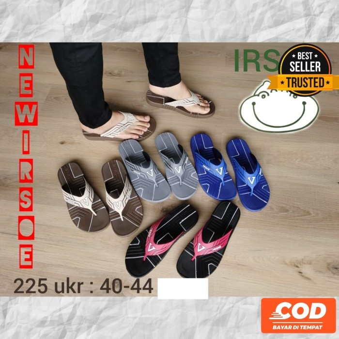 Sandal Karet Jepit Pria-IRSOE 225- ukuran 40-44