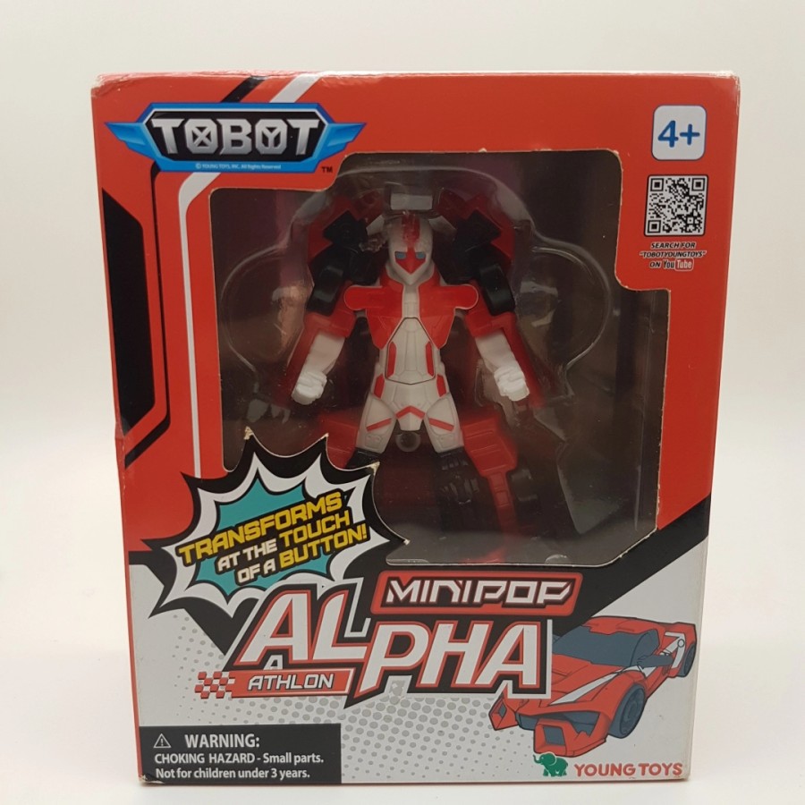 TOBOT Mainan Anak Athlon Alpha Minipop Young Toys