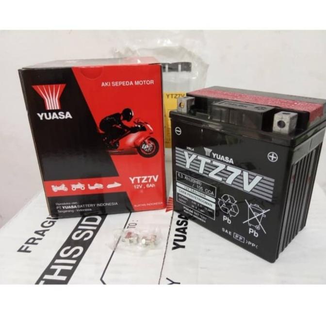 Aki Motor Yamaha Nmax Ytz7V Original Yuasa